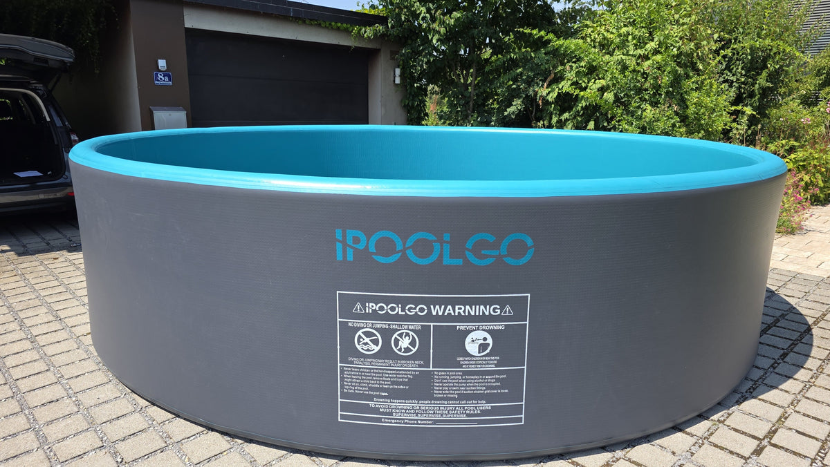 iPoolGo Premium Drop-Stitch Pool "Rund" Ø 2.0 m