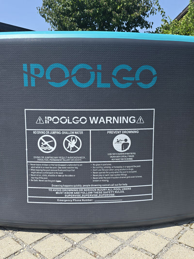 iPoolGo Premium Drop-Stitch Pool "Rund" Ø 2.0 m