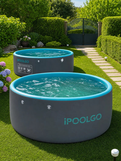 iPoolGo Premium Drop-Stitch Pool "Rund" Ø 2.0 m